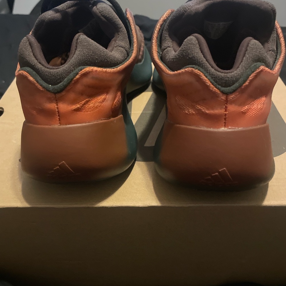 Yeezy Sneakers - Orange and Brown